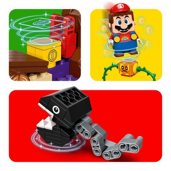 LEGO Super Mario 71381 Chain Chomps djungelstrid – Expansionsset