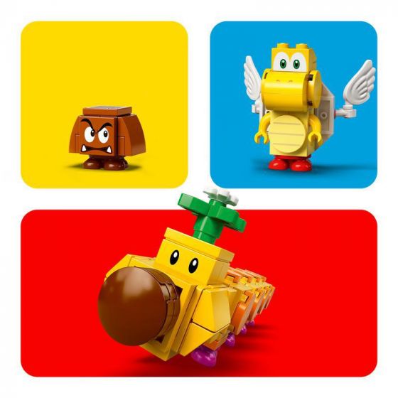 LEGO Super Mario 71383 Ekstrabanesett Wigglers giftsump