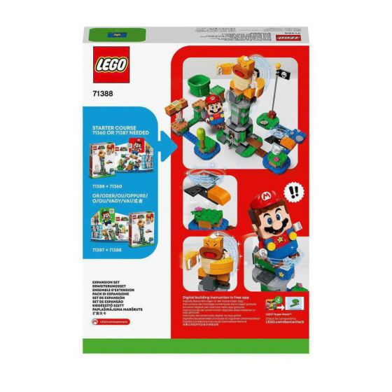 LEGO Super Mario 71388 Ekstrabanesettet Boss Sumo Bro og tårnvelt
