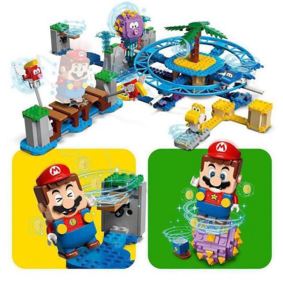 LEGO Super Mario 71400 Ekstrabanesettet Strandattraksjon med Big Urchin