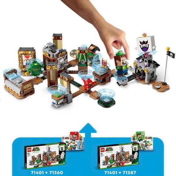 LEGO Super Mario 71401 ekstrabanen Hjemsøkt gjemsel i Luigis Mansion