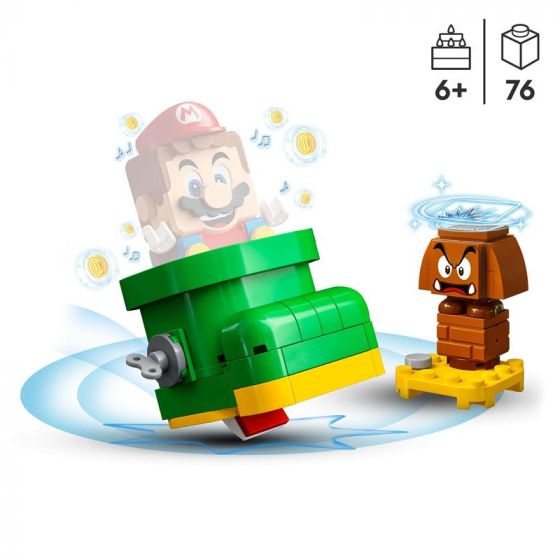 LEGO Super Mario 71404 Ekstrabanesettet Goombas sko