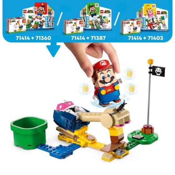 LEGO Super Mario 71414 Ekstrabanen Conkdors skallesmasher