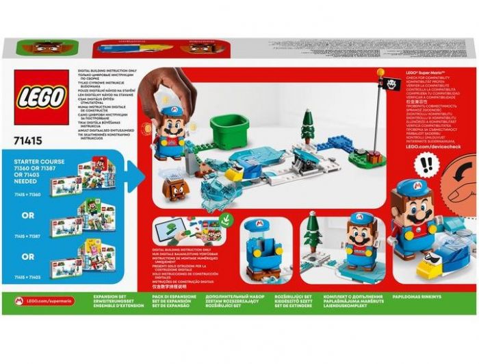 LEGO Super Mario 71415 Is-Mario-dragt og Frozen World – udvidelsessæt