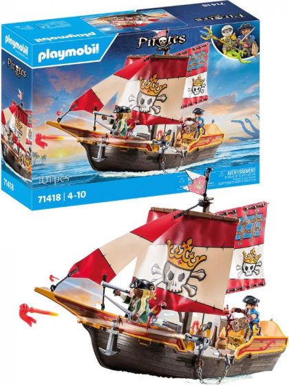 Playmobil Pirates Piratskepp 71418
