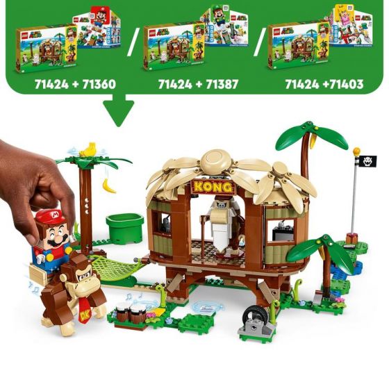 LEGO Super Mario 71424 Donkey Kongs trætophus – udvidelsessæt