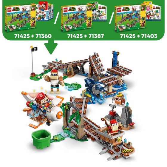 LEGO Super Mario 71425 Diddy Kongs gruvvagnsfärd – Expansionsset