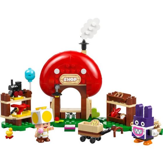 LEGO Super Mario 71429 Ekstrabanesettet Nabbit besøker Toads butikk