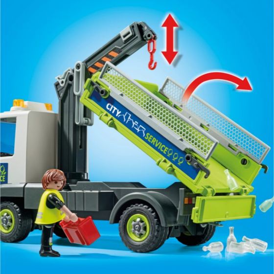 Playmobil City Action Søppelbil med container 71431