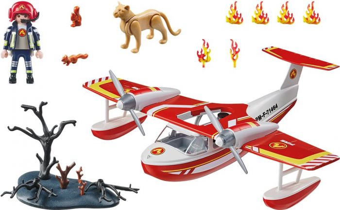 Playmobil Brandslukningsfly med vandtank 71463