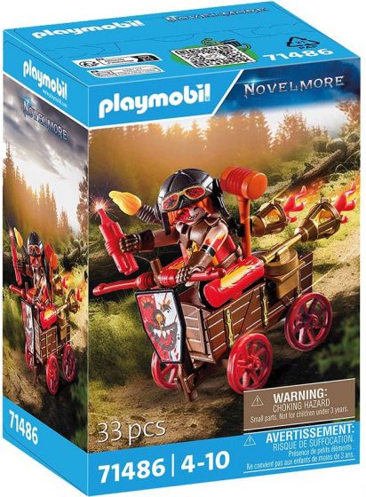 Playmobil Novelmore Kahbooms racing vagn 71486