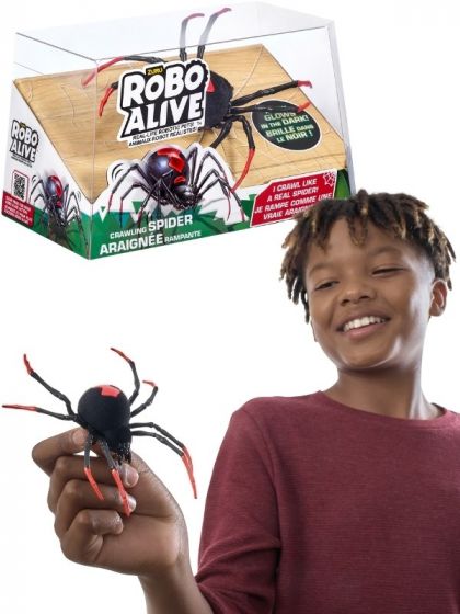 Zuru Robo Alive interaktiv spindel som lyser i mörkret