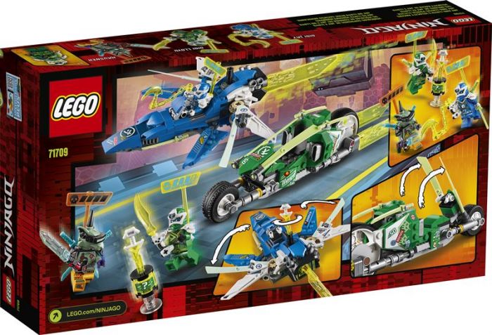 LEGO Ninjago 71709 Jay og Lloyds superhurtige racere