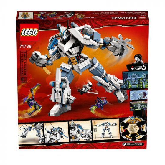 LEGO Ninjago 71738 Legacy Zanes titanrobotkamp