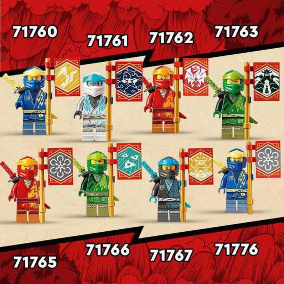 LEGO Ninjago 71761 Zanes EVO-kraftrobot