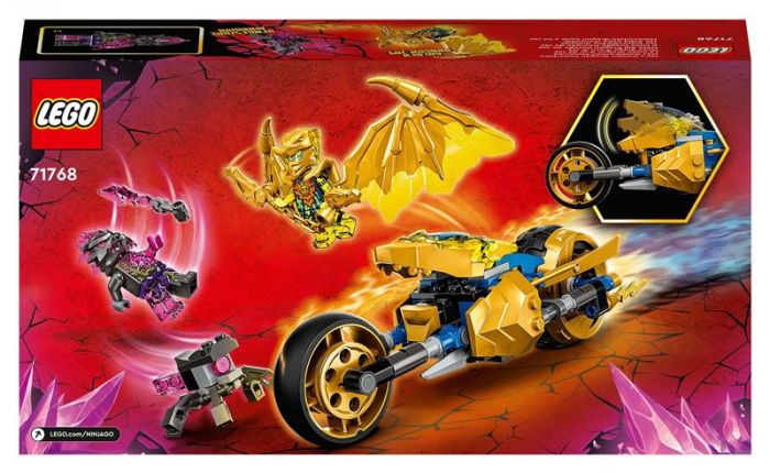 LEGO Ninjago 71768 Jays gyllene drakmotorcykel