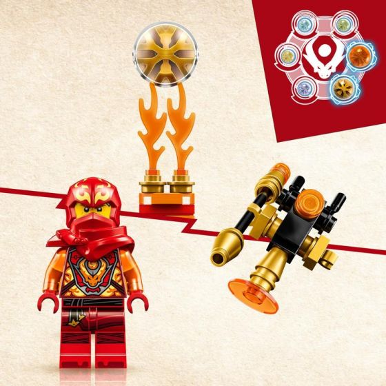 LEGO Ninjago 71777 Kais dragekraft - Spinjitzu-salto