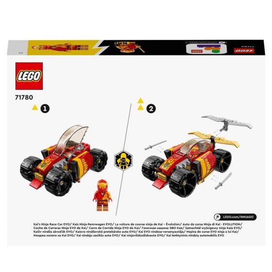 LEGO Ninjago 71780 Kais ninja-racerbil EVO
