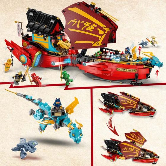 LEGO Ninjago 71797 Skjebneskipet Bounty - kappløpet med tiden