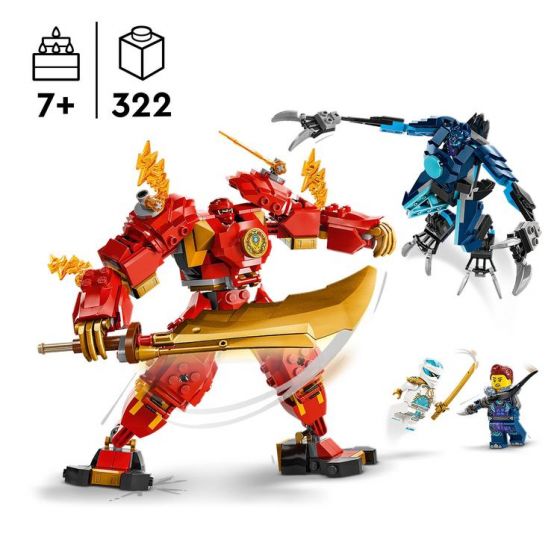 LEGO NINJAGO 71808 Kais ild-elementrobot