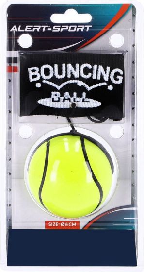 Alert returboll - boll med resår- 6 cm