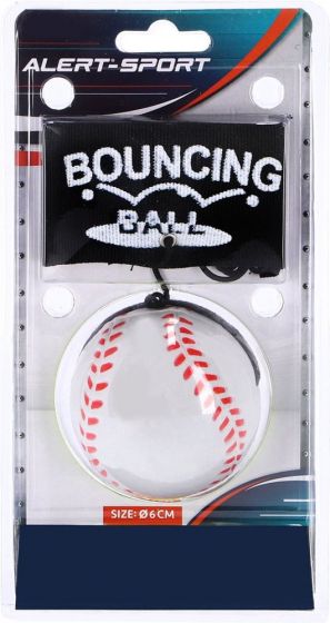 Alert returboll - boll med resår- 6 cm