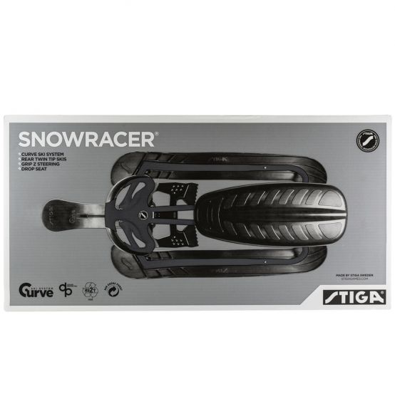 STIGA Snowracer Color Pro rattkjelke - grå