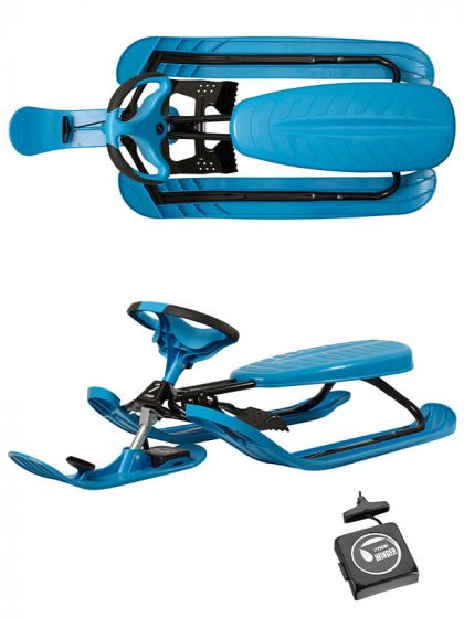 Stiga Snowracer Color Pro rattkjelke - blå