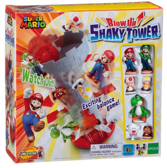 Nintendo Super Mario Blow Up Shaky Tower - morsomt balansespill