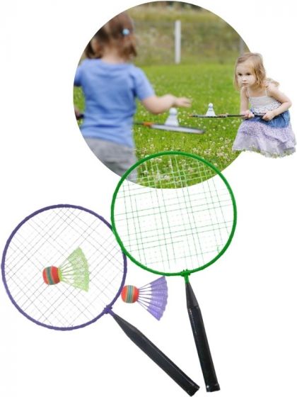 Alert Badminton Mini-sæt til 2 spillere