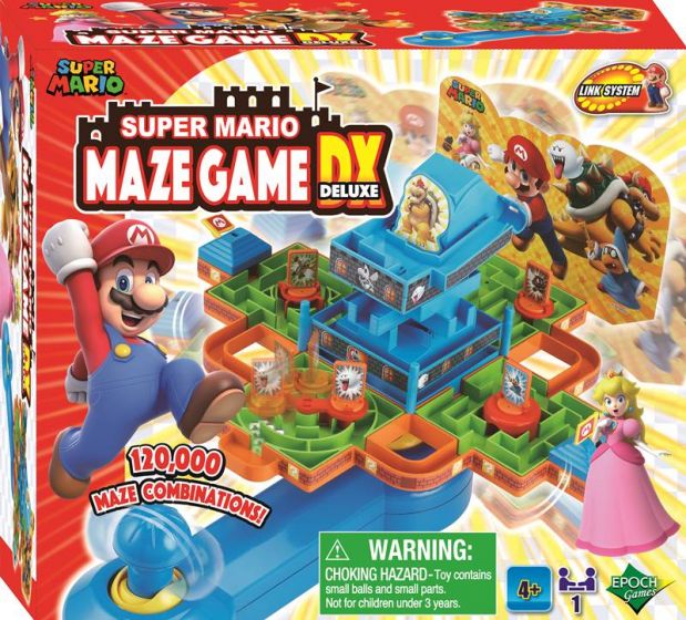 Nintendo Super Mario Maze Game Deluxe - Labyrintspill med 120 000 mulige labyrintkombinasjoner
