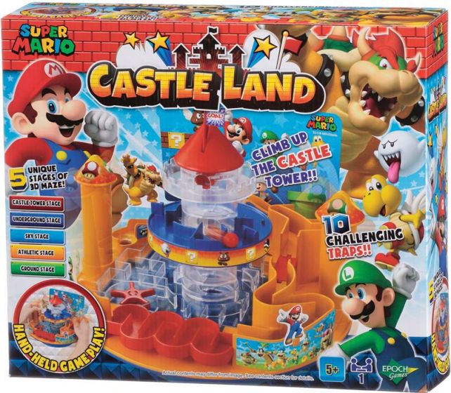 Super Mario Castle Land håndholdt labyrintspil for en
