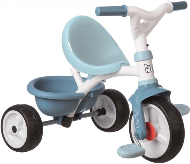 Smoby Be Move Comfort trehjuling med skjutstång - blå