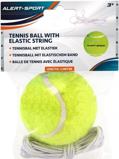 Alert Tennisball-trener - ball med elastisk snor