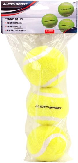 Alert Tennisballer 3 pack