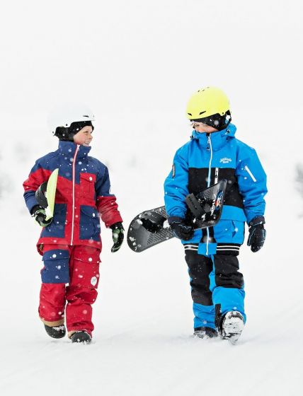 Stiga Snowboard til barn med justerbare bindinger - grønn