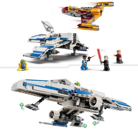 LEGO Star Wars 75364 Den nye republikkens E-Wing mot Shin Hatis Starfighter
