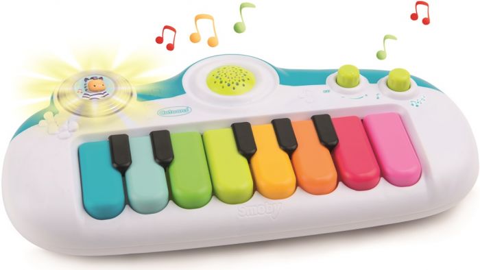 Smoby Cotoons elektronisk piano med lys og lyd