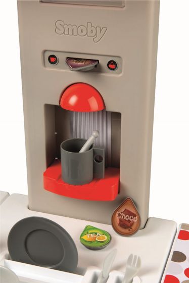 Smoby Tefal lekekjøkken med tilbehør - elektronisk kjøkkenøy med lyd