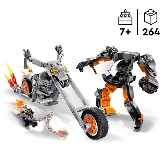 LEGO Super Heroes 76245 Marvel Ghost Riders kamprobot og motorcykel