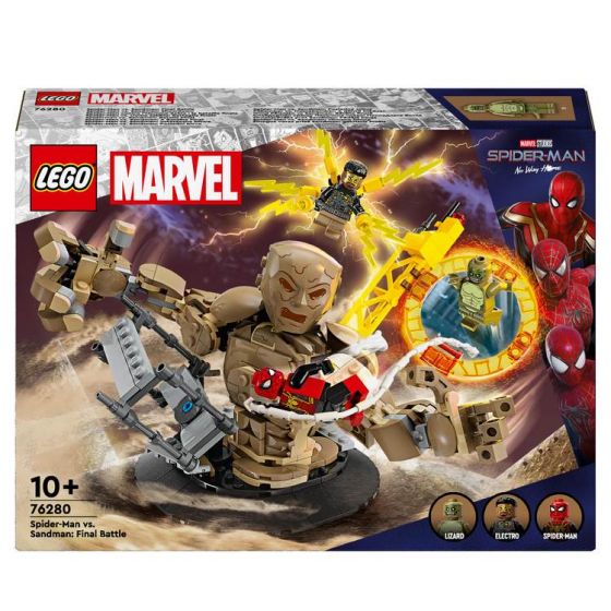 LEGO Super Heroes Marvel 76280 Spider-Man mot Sandman: Sluttoppgjøret