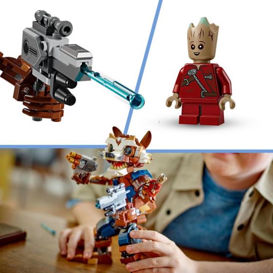 LEGO Super Heroes Marvel 76282 Rocket og Groot som liten