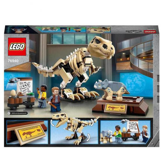 LEGO Jurassic World 76940 T. rex fossilutstilling