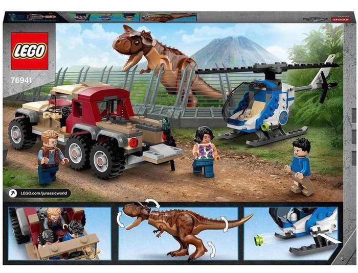 LEGO Jurassic World 76941 Dinosauriejakt med Carnotaurus