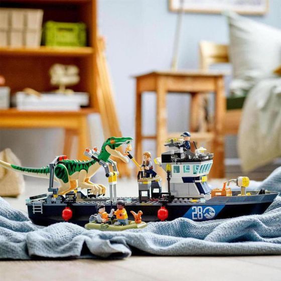 LEGO Jurassic World 76942 Baryonyx’ båtflukt