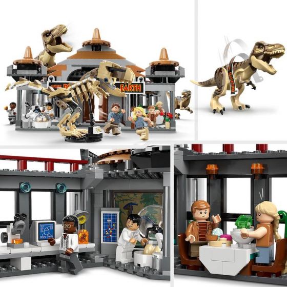 LEGO Jurassic World 76961 Besøgscenter: T. rex- og raptor-angreb