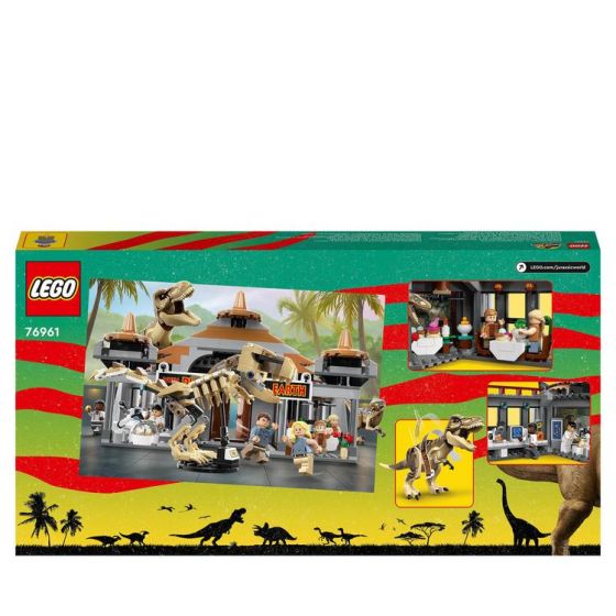 LEGO Jurassic World 76961 Besøgscenter: T. rex- og raptor-angreb