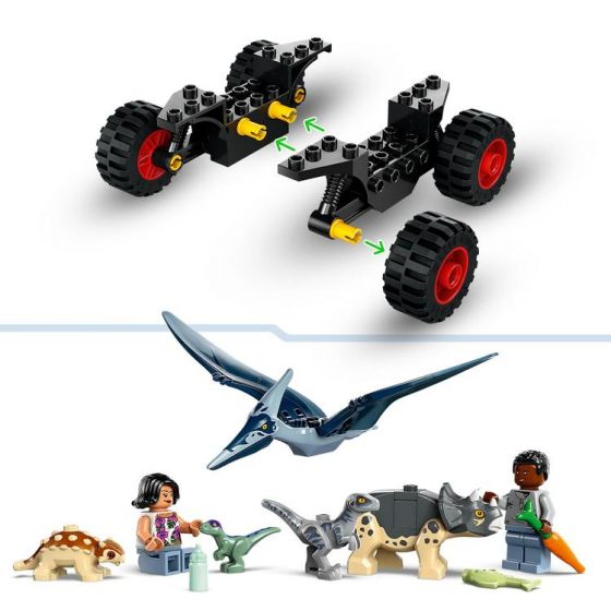 LEGO Jurassic World 76963 Dyrereservat med dinosaurunger
