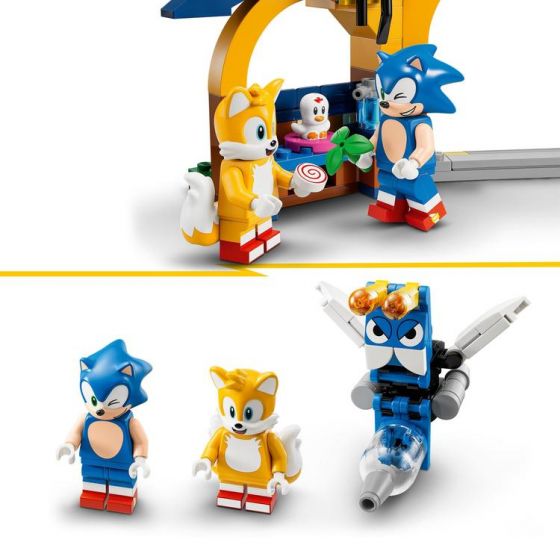 LEGO Sonic the Hedgehog 76991 Verkstedet og tornadoflyet til Tails