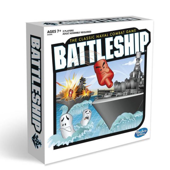 Battleship strategispill i koffert - fra Hasbro Games
